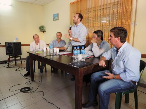 Inundaciones: Funcionarios nacionales recorrieron localidades del Depto. Castellanos