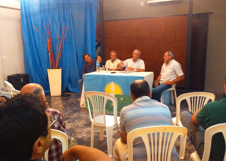 Suardi: Boscarol se reunió con productores por el tema hídrico