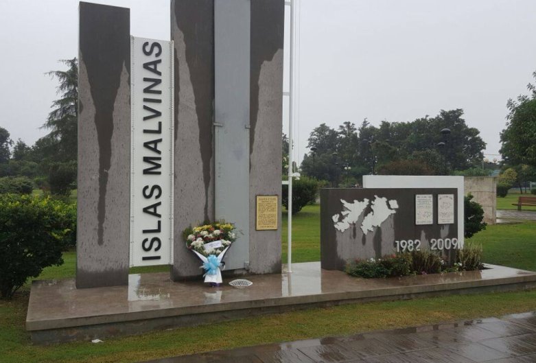 Suardi recordó los 35 años de la gesta de Malvinas