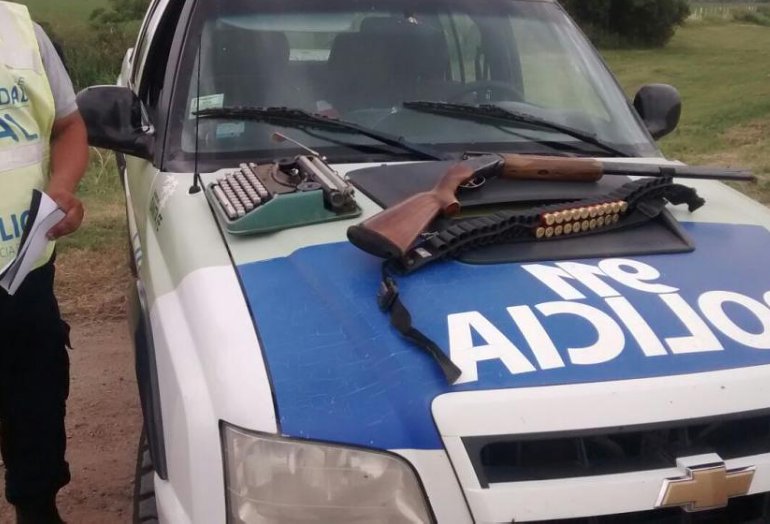 Secuestraron un arma en un control vehicular