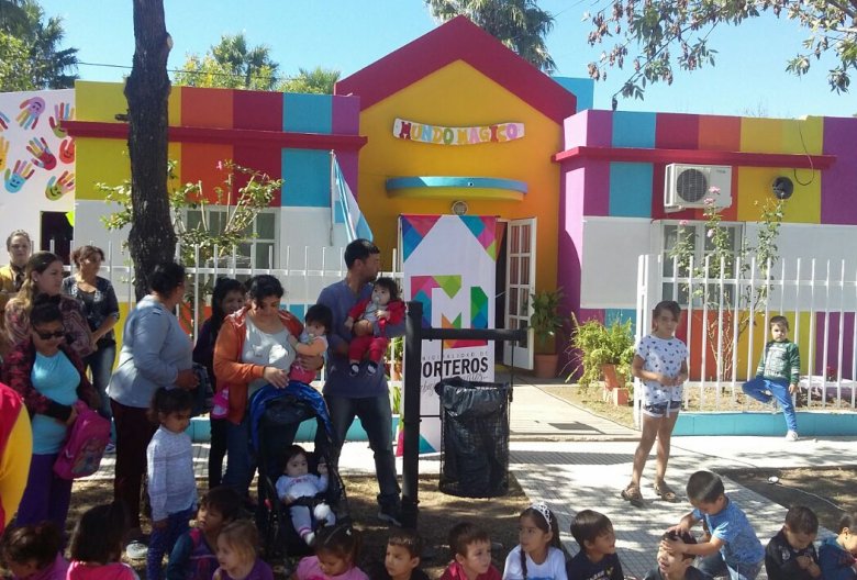Morteros: Reinaguraron la guardería Mundo Mágico