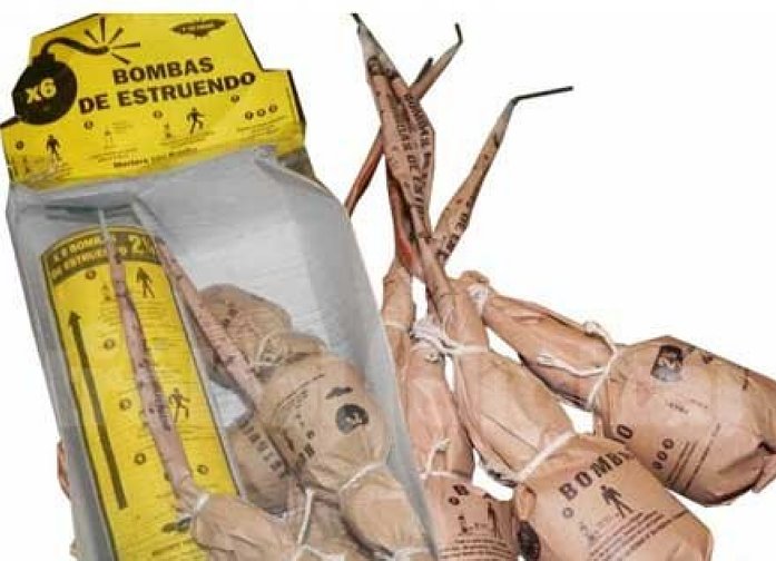 Morteros: Prohíben la venta y uso de bombas de estruendos