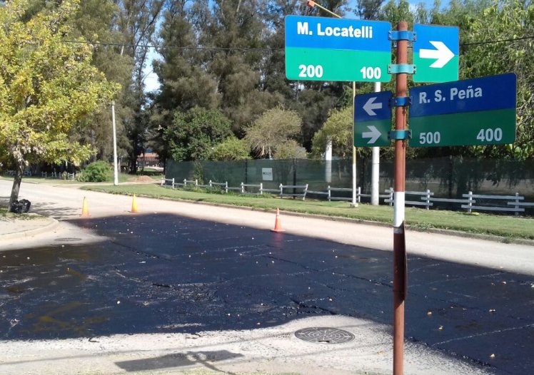 Suardi: Finalizaron con una nueva etapa de bacheos