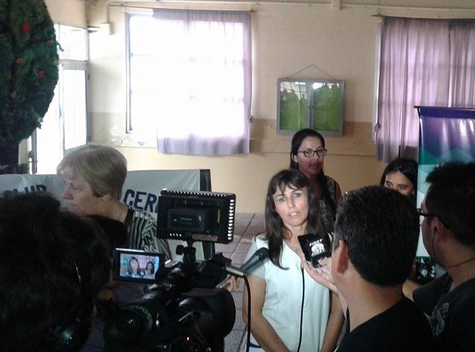 La docente ceresina habló sobre la agresión sufrida