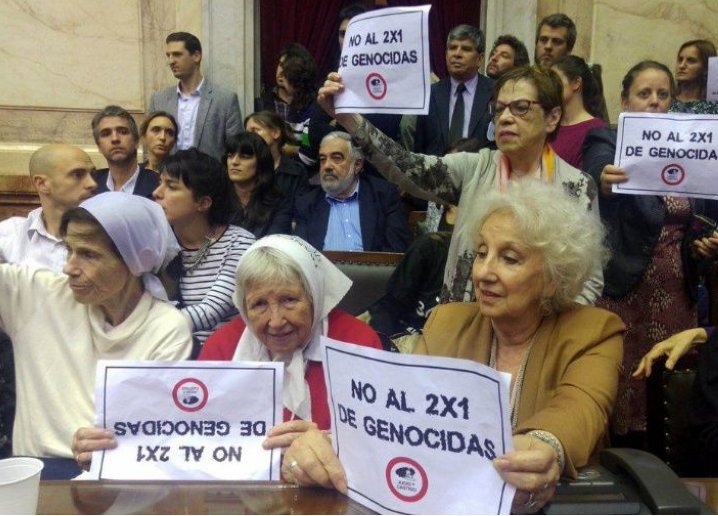 Morteros: Piden repudiar el fallo del 2x1 de la Corte