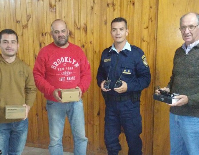 Brinkmann: Se adquirieron equipos para el patrullaje rural