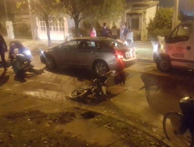 Morteros: Una joven con lesiones graves en un accidente
