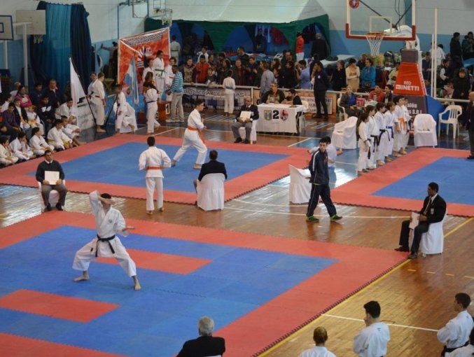 9 de Morteros fue sede del Torneo Nacional de Karate