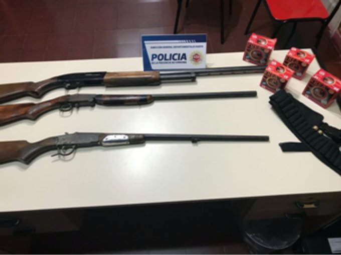 Brinkmann: En un allanamiento secuestraron varias armas de fuego
