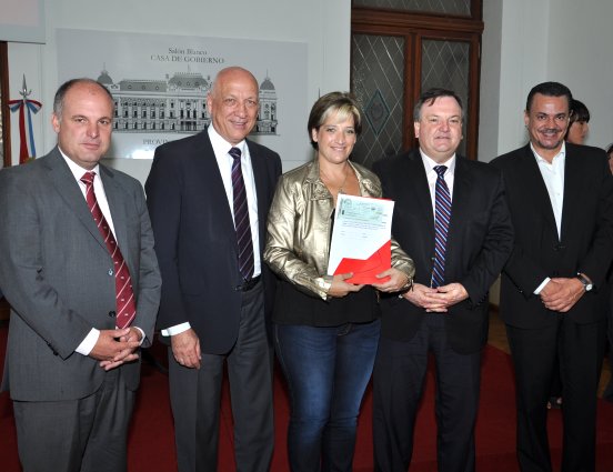Michlig invitó a Bonfatti a la Fiesta de la Confraternidad