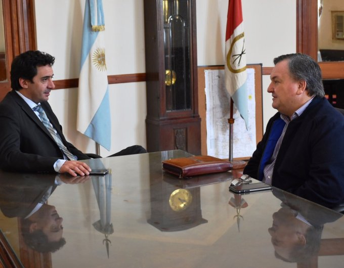 Michlig se reunió con el Presidente del Consejo de la Magistratura