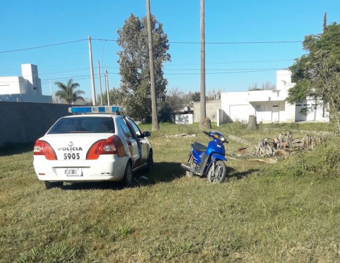Brinkmann: Robaron dos motos, una fue recuperada