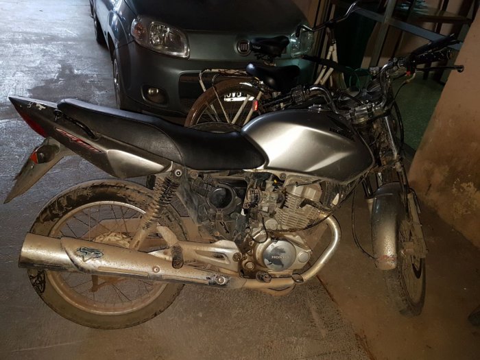 Morteros: Pareja circulaba con una moto robada