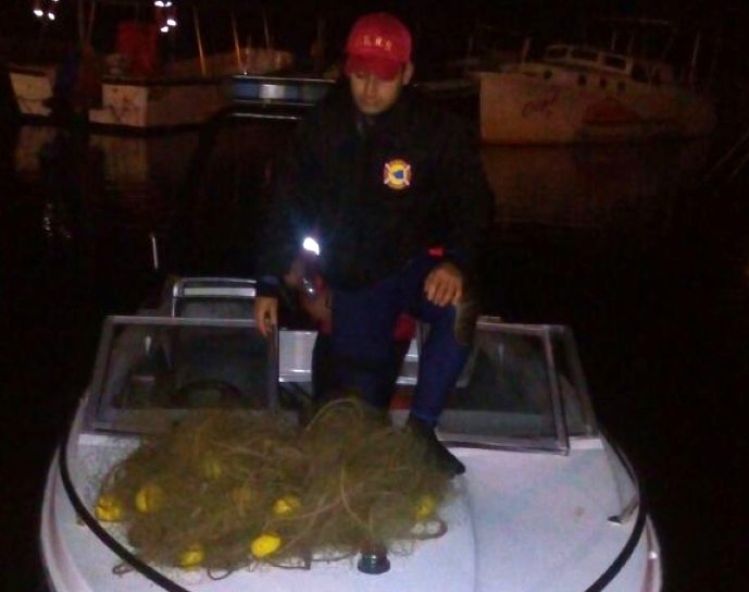 Miramar: Incautaron redes para pesca ilegal