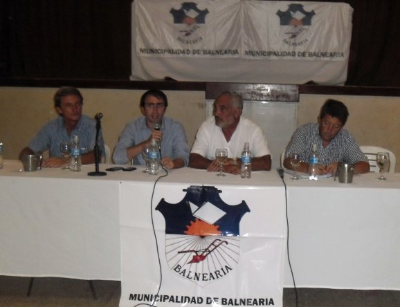 El Ministro de Agricultura, Fabián López se reunió con productores de Balnearia