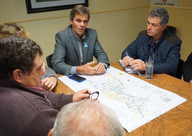 Avanzan en el proyecto para pavimentar la ruta provincial 22