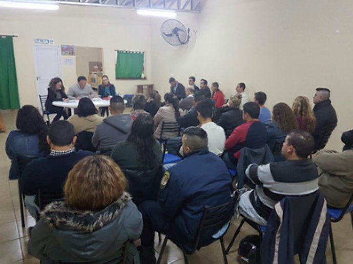 Brinkmann: Fiscalía de Morteros capacitó a agentes policiales