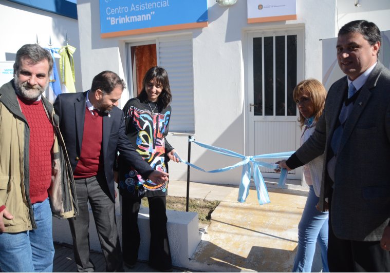Brinkmann: Inauguraron el Centro Asistencial de Adicciones