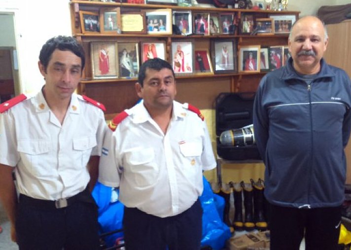 Los Bomberos de Suardi reactivan la Escuela de Cadetes
