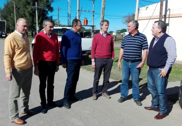 Michlig y Seghezzo recorrieron distritos del departamento