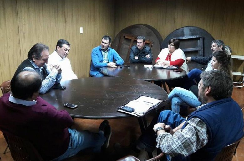 El Justicialismo de Suardi se reunió con Tévez 