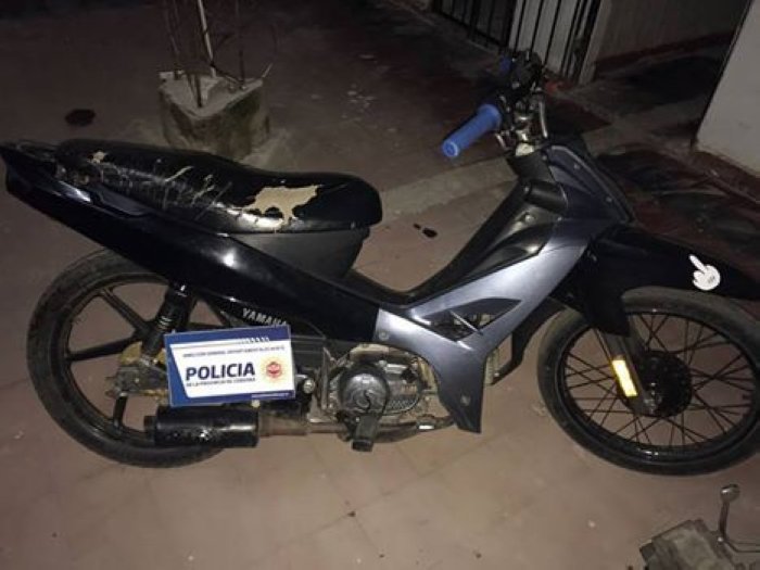 Brinkmann: Recuperaron una moto robada