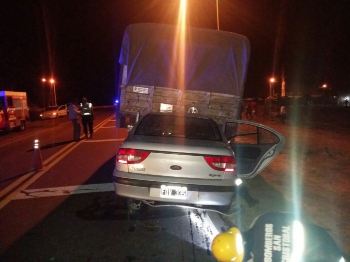 Dos heridos graves en un accidente en Huanqueros