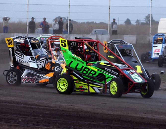 Midgets: Giraudo se impuso en la 4º fecha