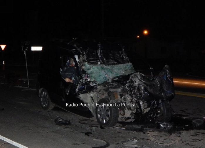 Automovilista de Porteña murió en un accidente