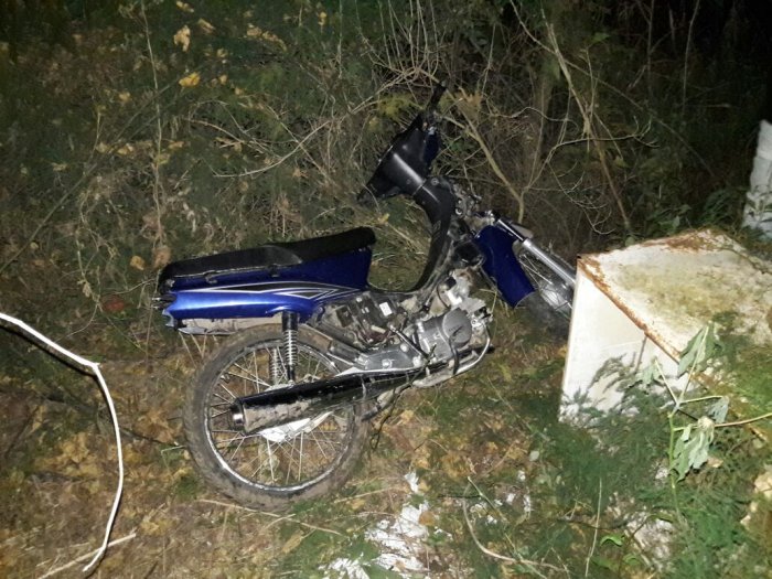 Encontraron una moto robada en zona rural de Beiro