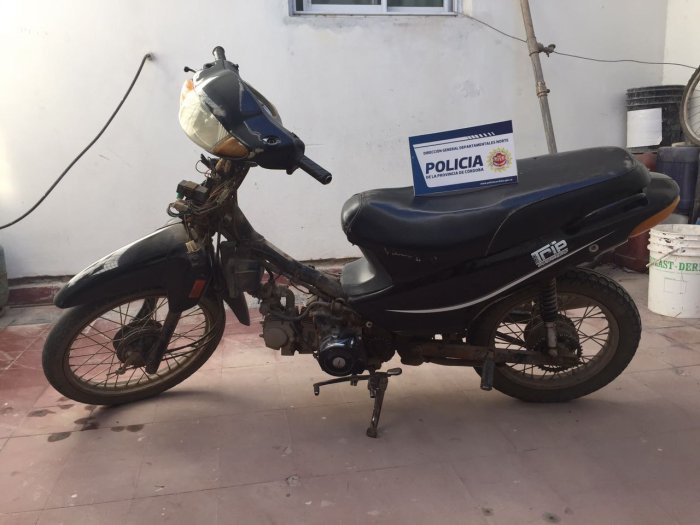 Brinkmann: Recuperaron una moto y dinero robado por menores