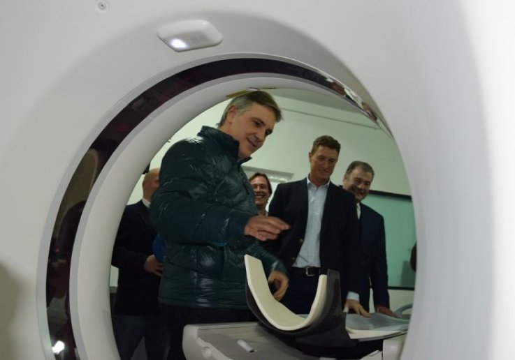 San Francisco: Inaguraron el nuevo tomógrafo del Hospital Iturraspe