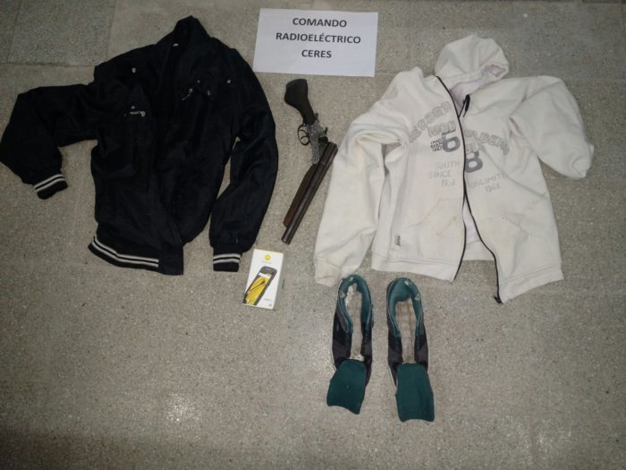 Esclarecieron un robo en Ceres pero los delincuentes siguen libres