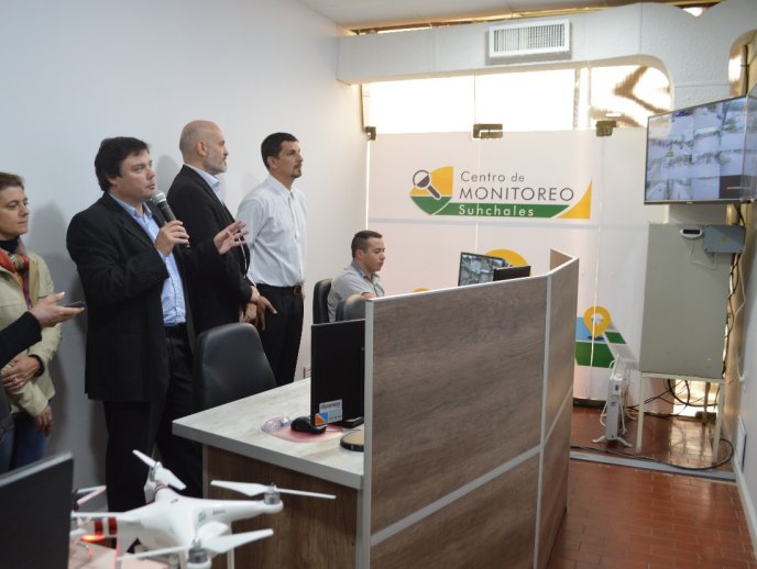 Sunchales inauguró el Centro de Monitereo Urbano