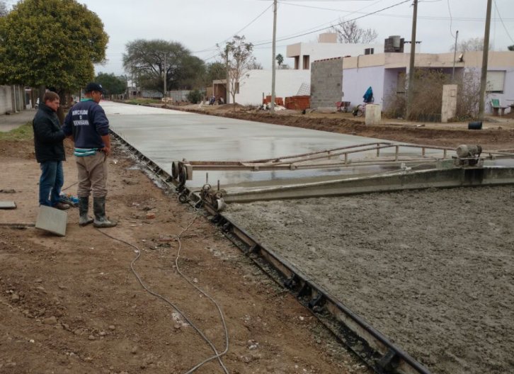 Brinkmann: Tévez recorrió nuevas obras de pavimento
