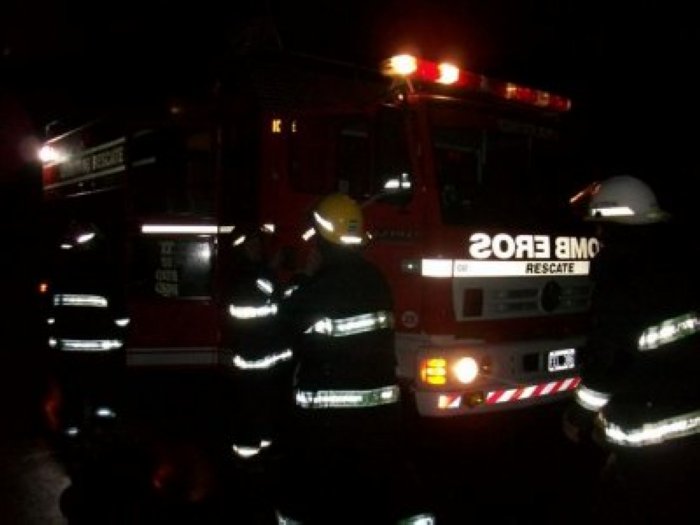 Se incendió una vivienda en zona rural de San Guillermo