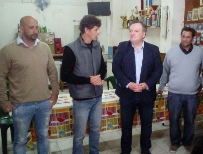 Michlig visitó San Guillermo y entregó aportes