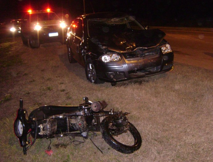 Cuatro motociclistas graves en un accidente en Morteros