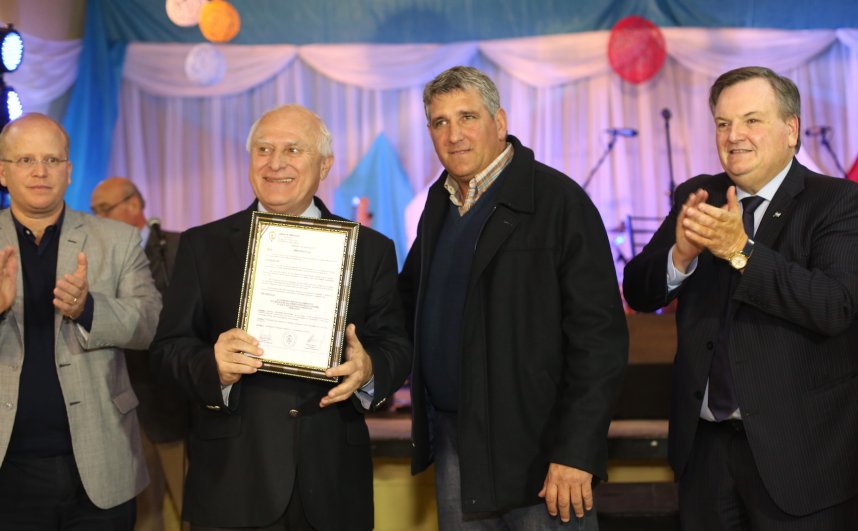 Ambrosetti: Lifchitz y Contigiani participaron de la Fiesta de los Canelones