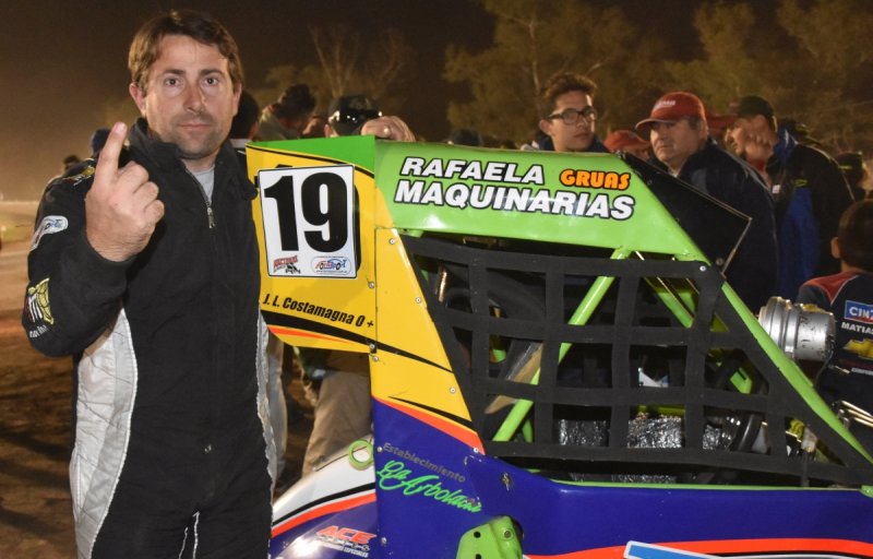 José Costamagna fue el ganador del Nacional de Midgets