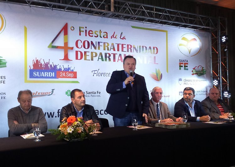 Suardi: Presentaron la 4° Fiesta de la Confraternidad Departamental
