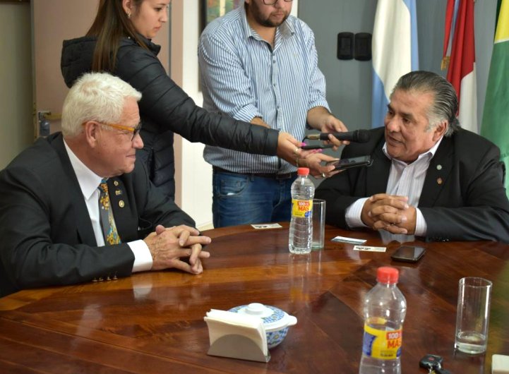 Ceres: Busquets recibió al gobernador del Rotary