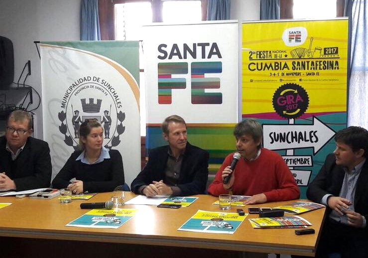 Sunchales: Presentaron la 2º Fiesta de la Cumbia Santafesina 