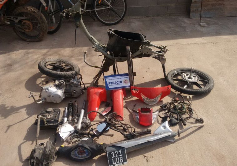 Allanamientos en Balnearia y Chipión por robos de motos