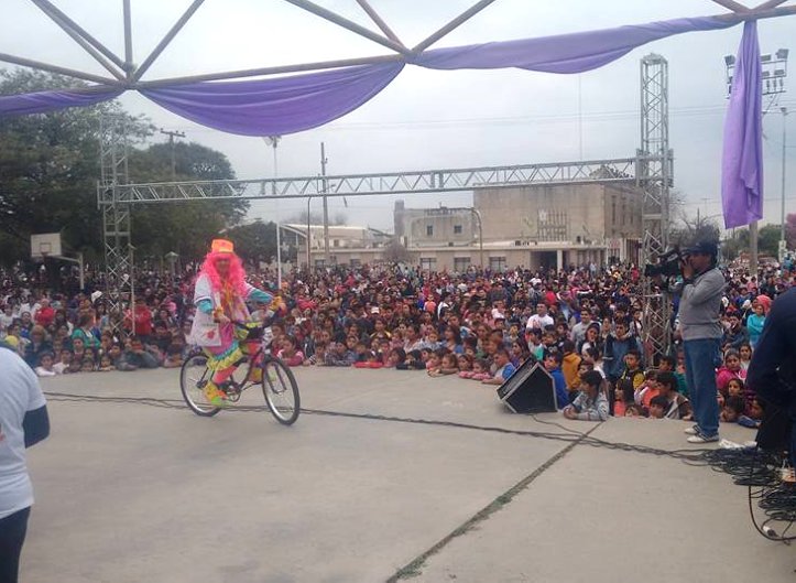 Multitudinario festejo del Día del Niño en Ceres