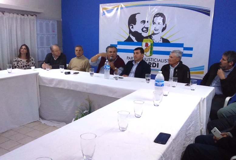Suardi: El PJ departamental debatió de cara a octubre