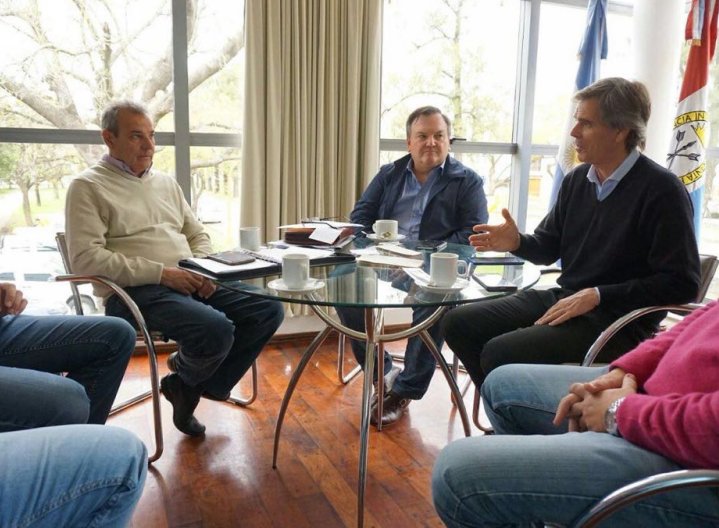 Michlig se reunió con Seghezzo por obras viales en el departamento