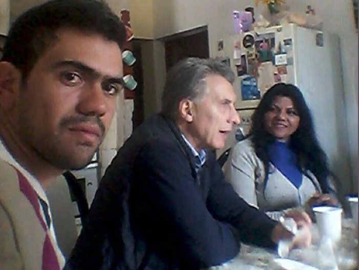 Macri pasó por Ceres y visitó a una militante de Cambiemos en Selva