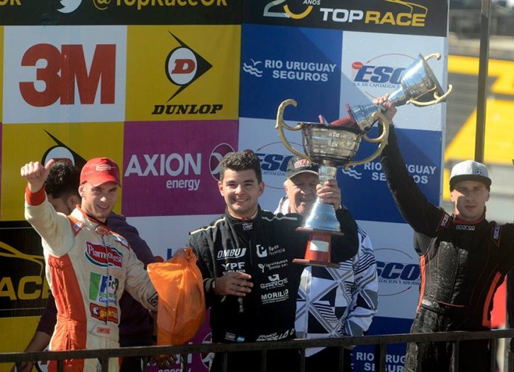 Primer podio para Tomy Brezzo en la Top Race Juniors
