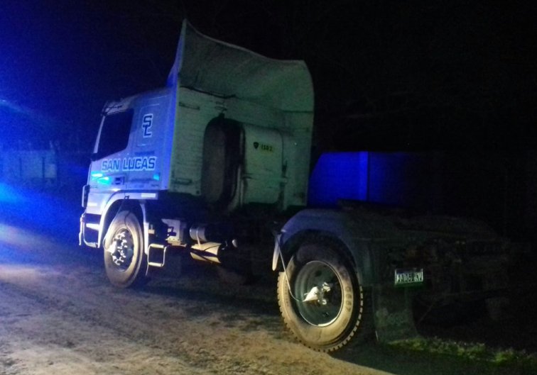 Encontraron en Ceres un camión robado